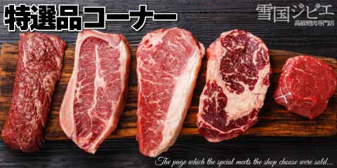 注目・特選品コーナー